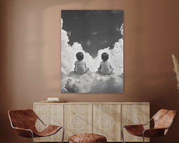 Tweeling in de wolken van Mijke Konijn