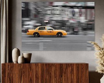 Taxi am Times Square, New York, USA von Jan Schuler