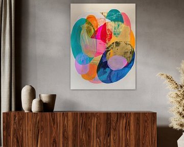 Abstract werk van Zen en Meer