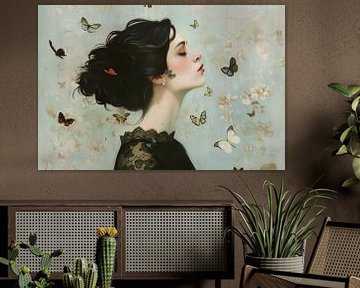 Dream Whisper van Abstract Schilderij