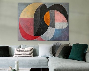 Abstract kleurrijk van Modern Collection