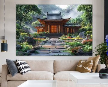 spiritual life eastern temple