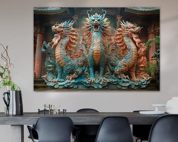 geistiges Leben Bild Drachen
