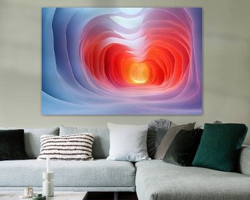 spiritueel leven abstract van Egon Zitter