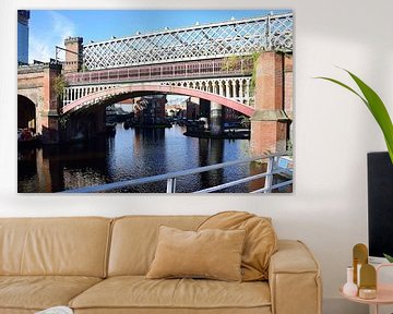 The Castlefield viaduct by Frank's Awesome Travels