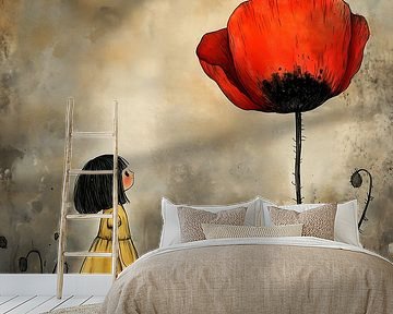 The Girl and the Poppy by annika persson