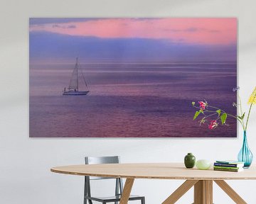 A boat on the Atlantic