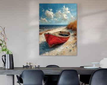 Eenzaamheid aan zee van Randy Barbara