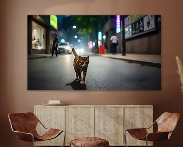 Night walk by Linda de Klein