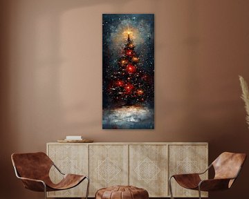 Kerstlicht | Fonkelende Kerstboom Sfeer van Kunst Kriebels