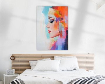 Vrouwenportret | Abstract Beauty in Repose