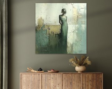 Elegante Vrouw | Watching the Horizon Fade van Zen en Meer