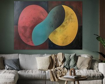 Abstract kleurrijk kunstwerk van Modern Collection