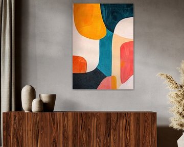 Modern Boho minimalistisch schilderij van Modern Collection