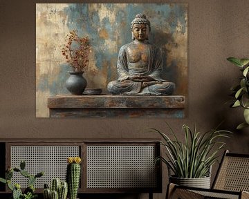 spiritual image Buddha by Egon Zitter