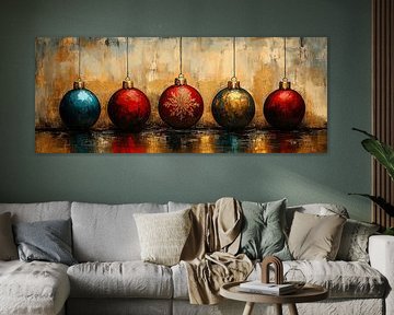 Christmas baubles by Art Whims
