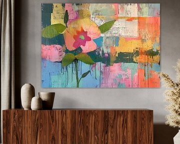 Abstract Flowers by Abstract Painting