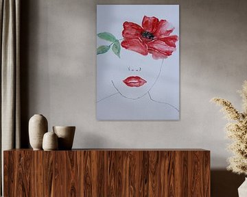 Soft Poppy Strength by Anja Zinken Bertens
