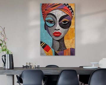 African woman by Black Coffee