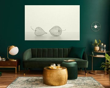 Stilleven met lampionnetjes