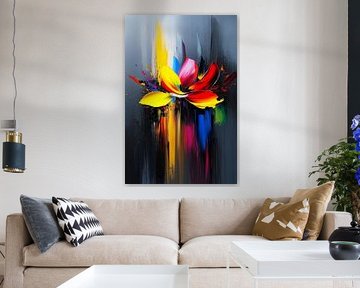 Abstrakte Blüte