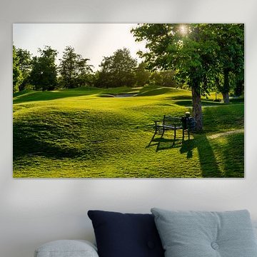 Ein perfekter Tag auf dem Golfplatz