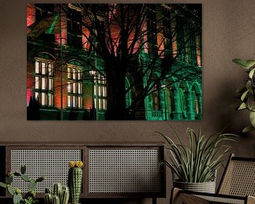 Splashes of colour at night by Photoharald