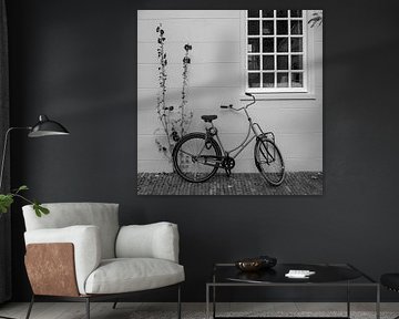 Fahrrad gegen die Wand