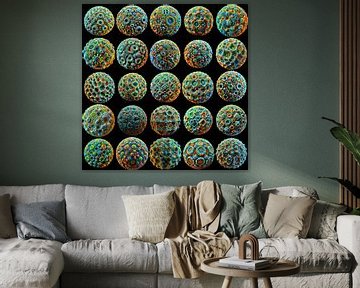 Nanoparticle rainbow