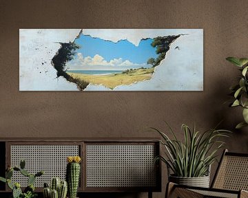Landschap | Shoreline Vista Illusion van OMG Art