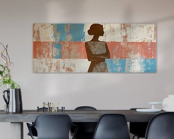 Shadow Amongst Rustic Blues van De Mooiste Kunst
