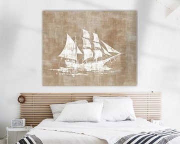 Sailing Through the Mist van Modern Collection