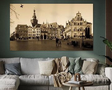 Waagplein Nijmegen klassiek beeld van Tessa Louwerens