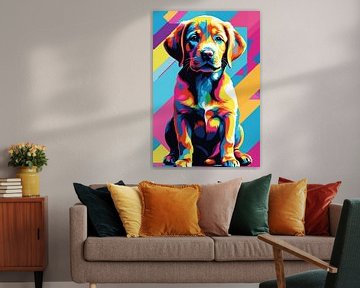 Labrador Retriever Pop Art van MIROKU