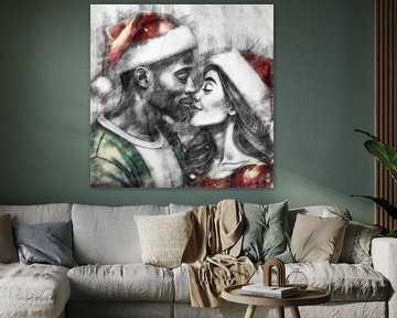 All I want for Christmas is you (tekening) van Art by Jeronimo