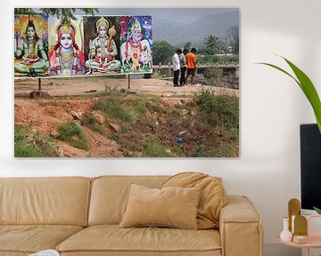 Reisfotografie: drie mannen en vier goden, India van Danielle Roeleveld