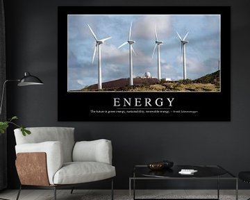 STK107098M-Energie: Inspirerende Citaat en Motiverende Poster van Stocktrek Images