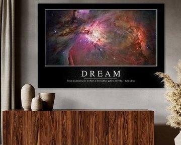 STK107094M-Droom: Inspirerende en motiverende poster van Stocktrek Images