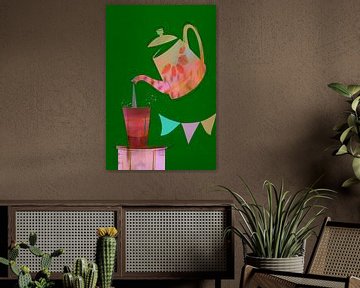 Ein festlicher Tag in Grün. von Alie Ekkelenkamp