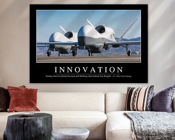 STK107129M-Innovation: Inspirerende en motiverende poster