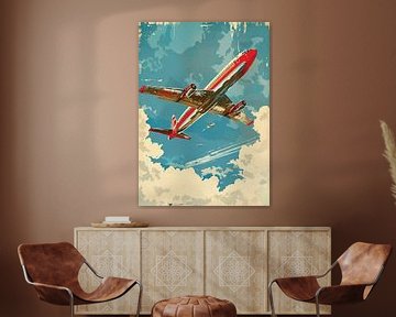 Weinlese-Flug