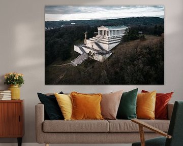 Walhalla Donaustauf near Regensburg on the Danube in Bavaria Ger