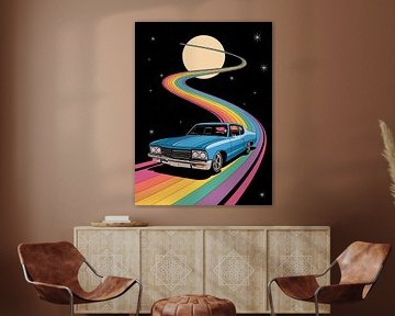 Retro Car Fantasy by Vicky Hanggara