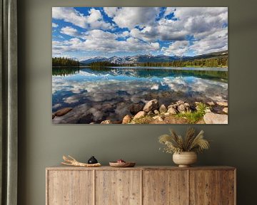 Beauvert Lake, Jasper NP van Bart van Dinten