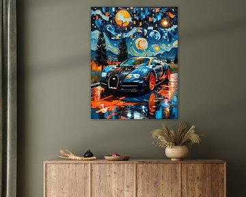 Bugatti Veyron Nuit étoilée sur MIROKKU