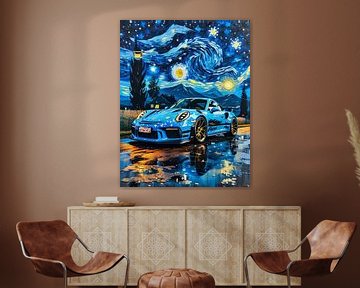 Porsche 911 GT3 Sterrennacht van MIROKKU