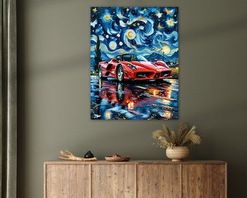 Ferrari Enzo Starry Night by MIROKKU
