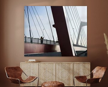 The Willems Bridge in the fog by Erik Dukker