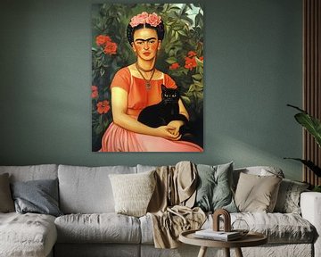 Frida portret van Olga Wildrose