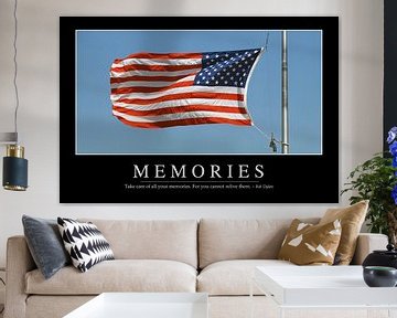 STK107143M-Memories: Inspirerende en motiverende poster van Stocktrek Images